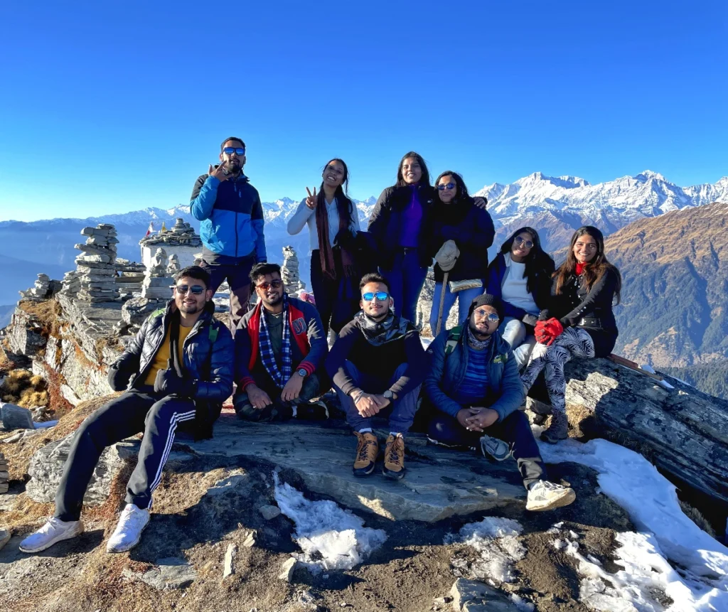 Chopta Tungnath Chandrashila Trek client summit
