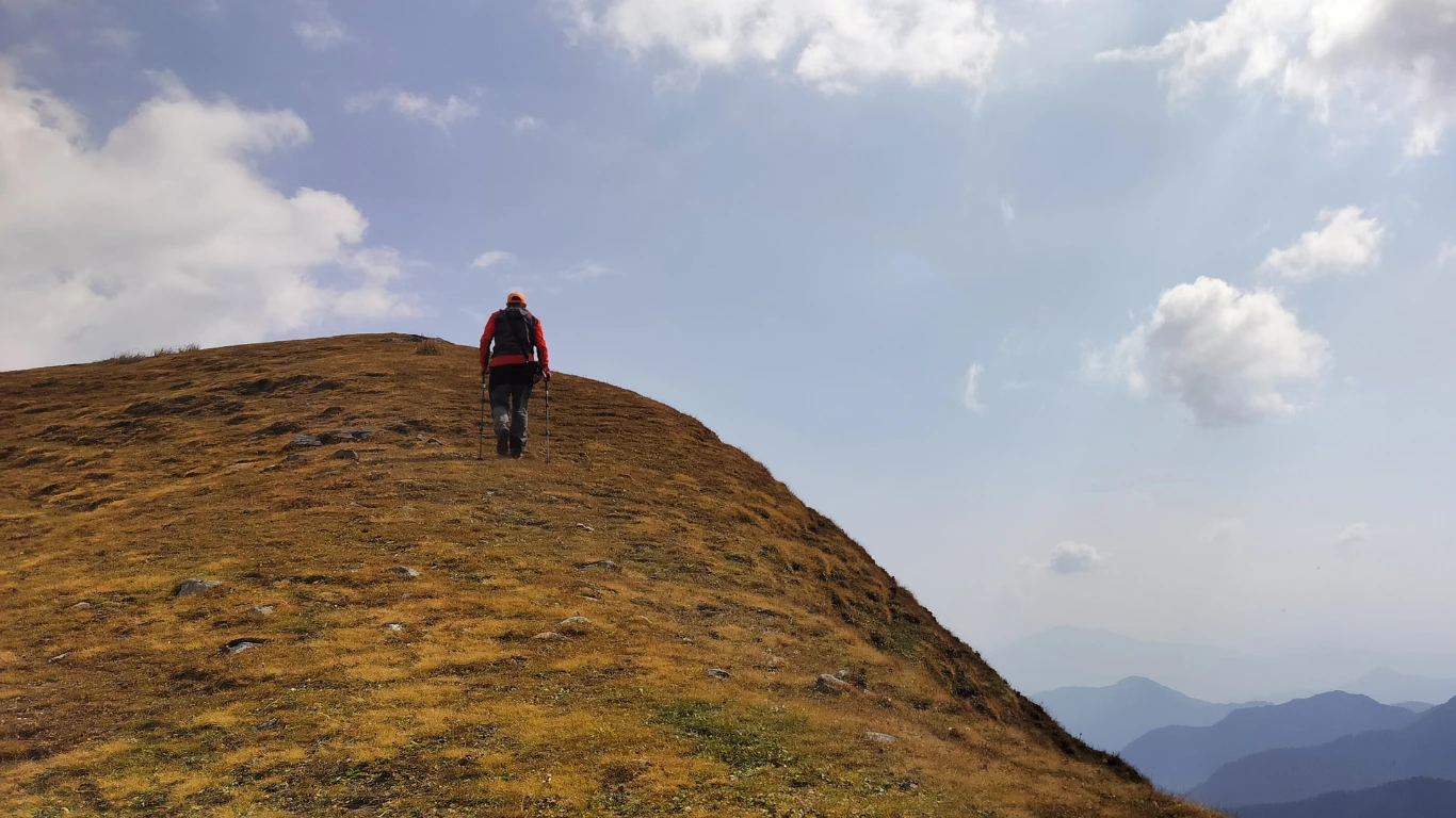 Mountain View From Phulara Ridge Trek