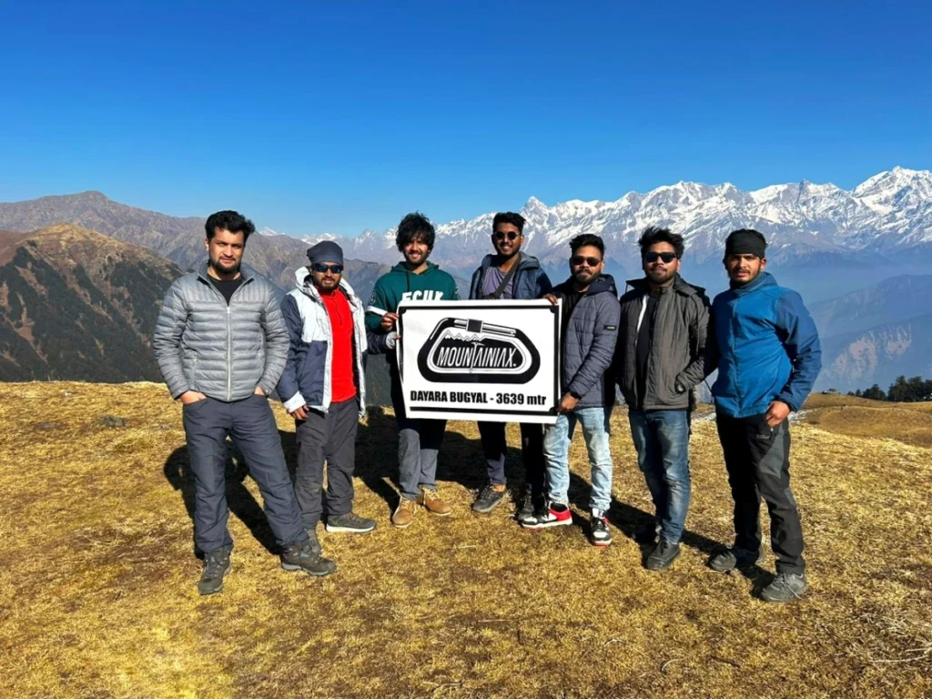 Dayara bugyal trek client summit