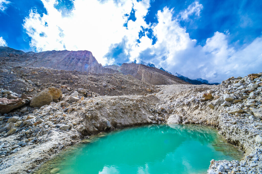 Lake View from Gaumukh Tapovan Trek