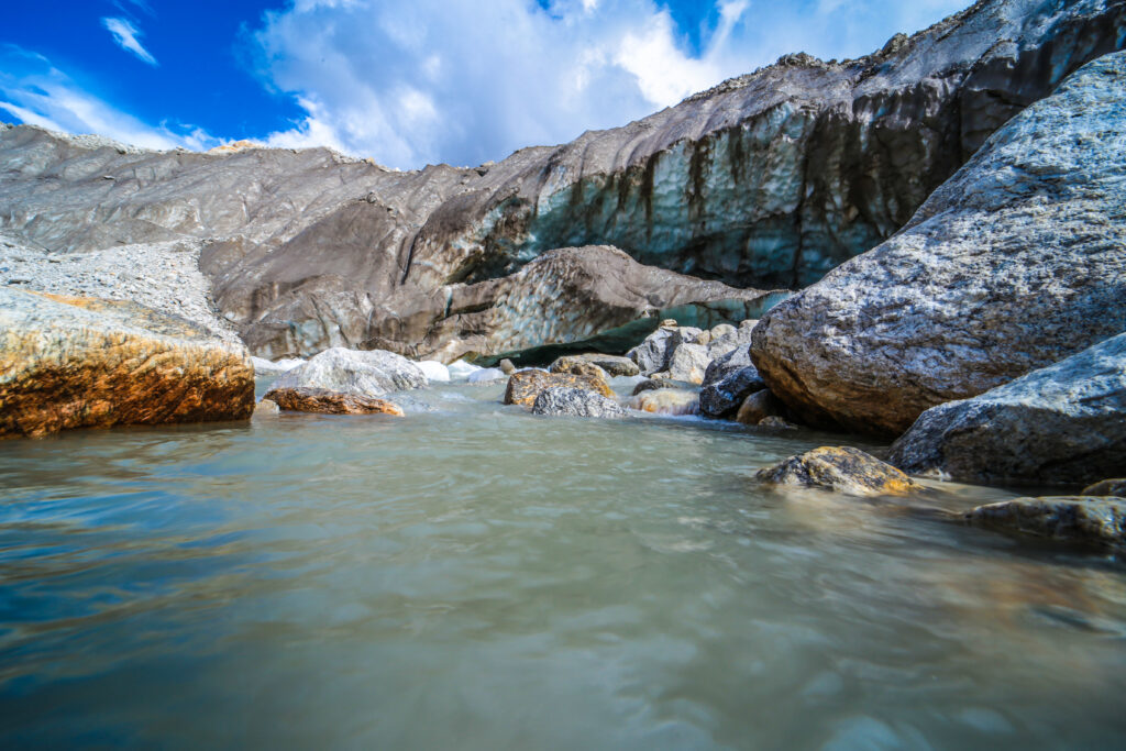 Lake view from Gaumukh Tapovan Trek