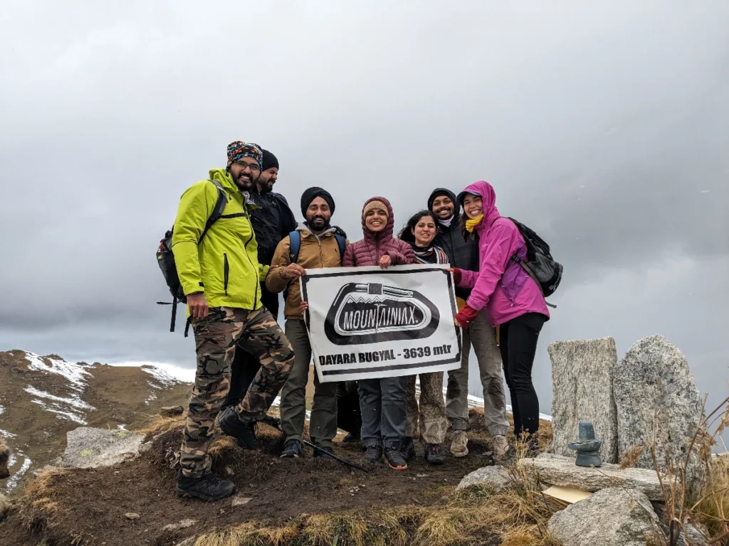Dayara bugyal trek client summit